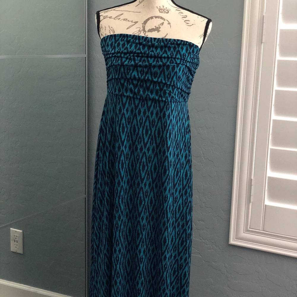 💝(NWT) New Banana Republic strapless Maxi dress